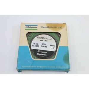 Shakespeare Wonderline Presidential L7F Fly Line 25 Yds NOS